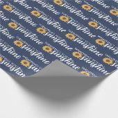 Sie in sonnendurchflutetes Papier wackeln Geschenkpapier (Ecke)