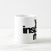 Sie inspirieren me* kaffeetasse (Mittel)