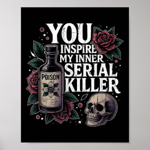 Sie installieren meinen inneren Serienmörder, Horr Poster