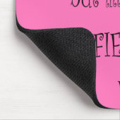 Sie ist, aber wenig ist sie heftiges mousepad (Ecke)