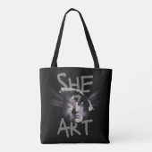 Sie ist Art Tote Tasche (Rückseite)