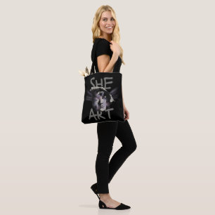 Sie ist Art Tote Tasche