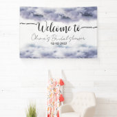 Sie ist auf Cloud 9 Brautparty Begrüßungszeichen Banner (InSitu)