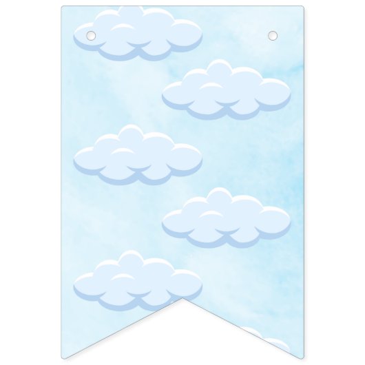 Sie ist auf Cloud 9 Dreambride, um Brautparty zu w Wimpelkette (Zweite Fahne)