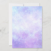 Sie ist auf Cloud 9 Dreamy Elegant Brautparty Einladung (Rückseite)