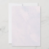 Sie ist auf Cloud 9 Pastel Dreamy Brautparty Einladung (Rückseite)