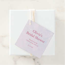 Sie ist auf Cloud 9 Pastel Dreamy Brautparty Geschenkanhänger