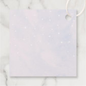 Sie ist auf Cloud 9 Pastel Dreamy Brautparty Geschenkanhänger (Rückseite)