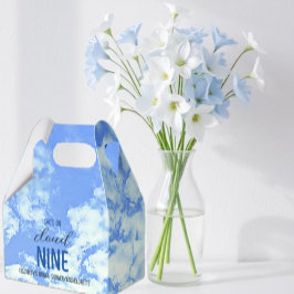 Sie ist auf Cloud Nine! Brautparty/Bachelorette Geschenkschachtel