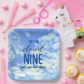 Sie ist auf Cloud Nine! Brautparty/Bachelorette Pappteller (Party)