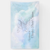 Sie ist auf Cloud Nine Brautparty Banner (Vertikal)