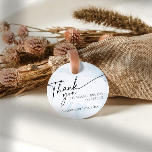 Sie ist auf Cloud Nine Brautparty Danke Geschenkanhänger