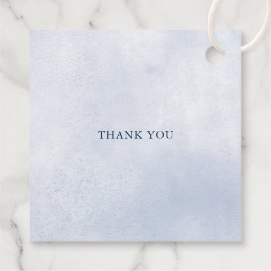 Sie ist auf Cloud Nine Brautparty Geschenkanhänger (Rückseite)