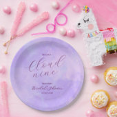 Sie ist auf Cloud Nine Brautparty Pappteller (Party)