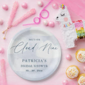 Sie ist auf Cloud Nine Brautparty Pappteller (Party)