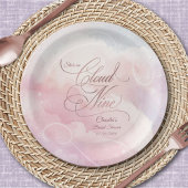 Sie ist auf Cloud Nine Brautparty Pappteller