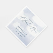 Sie ist auf Cloud Nine Brautparty Serviette (Ecke)