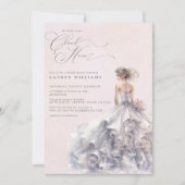 Sie ist auf Cloud Nine Dreamy Pastel Brautparty Einladung (Vorderseite)