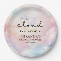 Sie ist auf Cloud Nine Dreamy Stars Brautparty