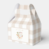 Sie ist aus dem Markt Blumige Hochzeitsdusche Geschenkschachtel (Rückseite)