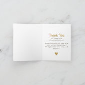 Sie ist aus dem Markt Gold geklaut dank Ihrer Kart Dankeskarte (Innenseite)