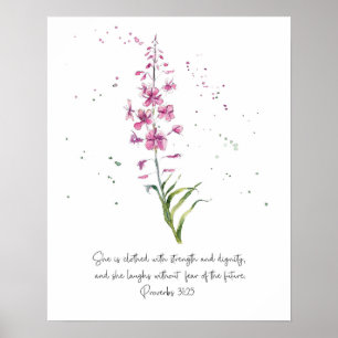 Sie ist bekleidete Plakatwand Poster