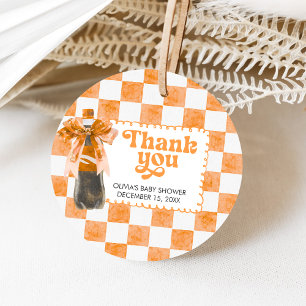 Sie ist bereit, Baby Shower Favor Tags zu knallen Geschenkanhänger