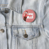 Sie ist bereit, Baby Shower Oma zu werden Knopf Button (Beispiel)