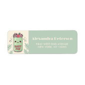 Sie ist bereit, Boho-Blumenmuster Süße Limonade zu (Vorne)
