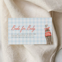 Sie ist bereit, das Baby-Shower-Buch-Anfragekarte 