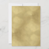 Sie ist bereit für den Pop einer Kinderdusche. Einladung (Rückseite)