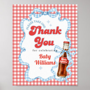 Sie ist bereit Pop-Soda-Baby-Shower-Mitgebsel Poster