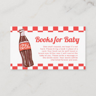 Sie ist bereit, Soda-Baby-Shower-Bücher für Baby z Begleitkarte