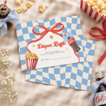 Sie ist bereit, Soda-Baby-Shower-Windel-Raffle zu