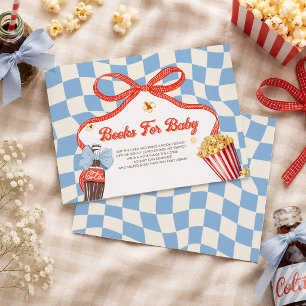 Sie ist bereit, Sodas Baby Shower Bücher für Baby Begleitkarte