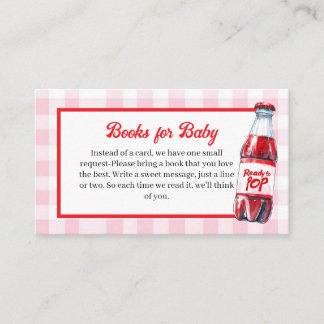 Sie ist bereit zu platzen Baby Shower Bücher für B Begleitkarte