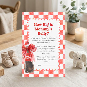 Sie ist bereit zu platzen Baby Shower Name-Rennen 