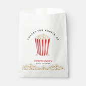 Sie ist bereit zu platzen Baby Shower Popcorn Dank Geschenktütchen (Vorderseite)