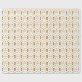 Sie ist bereit zu platzen Geschlechtsneutral Boho  Geschenkpapier (Flach)