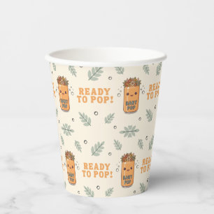 Sie ist bereit zu platzen Geschlechtsneutral Boho  Pappbecher