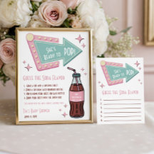 Sie ist bereit zu PLATZEN! Soda-Baby Shower Ratesp