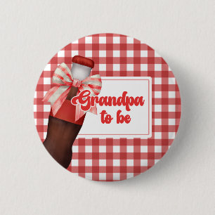 Sie ist bereit zu poppen Baby Shower Opa wird Butt Button