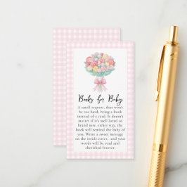 Sie ist bereit zum Pop Babydusche-Abschlusskarte Begleitkarte