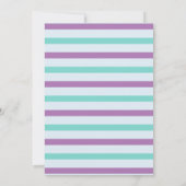 Sie ist bereit zum Pop! Babydusche Einladung (Rückseite)