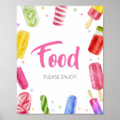 Sie ist bereit zum Pop von Babydusche. Poster (Vorne)