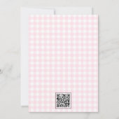 Sie ist bereit zum Pop von Cake Baby Shower Einlad Einladung (Rückseite)