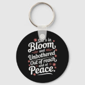 Sie ist blühend und ungestört, nicht erreichbar un schlüsselanhänger (Vorderseite)