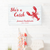Sie ist Catch Hummer Junggeselinnen-Abschied Banner (Insitu)
