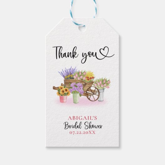 SIE IST DANK IHNEN AUS DEM MARKT. GESCHENKANHÄNGER (Vorderseite)