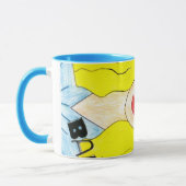 Sie ist das blonde Baby - das mit blauen Augen Tasse (Links)